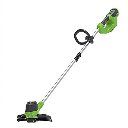 Greenworks Batteria Tosaerba a Batteria G40LT (Li-Ion 40V 30 cm Larghezza di Taglio 7000 rpm, Controllo Velocità Variabile senz