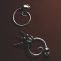 Alessi PGFGO02 - Portachiavi Pip in acciaio INOX 18/10 lucido