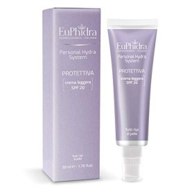 Euphidra Vzev884 Protettiva, Crema Idratante Leggera Spf 20 - Personal Hydra System - 50 Ml. - 0.15 Gr