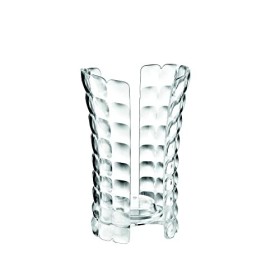 Guzzini Portabicchieri Tiffany, Trasparente, 12 x 10.3 x h18.3 cm