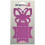 Alubox Zampirella Porta Citronella o Candela Farfalla, Viola, 7x11x19 cm