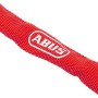Abus 1500 Web - Antifurto a catena di blocco, Rosso (Red), 60 cm
