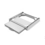 Meliconi Base Torre Pro, Kit di Sovrapposizione Universale per Lavatrice e Asciugatrice con Ripiano Estraibile e Cinghia di Sicu