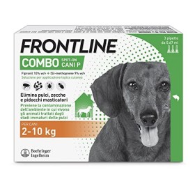 Frontline | Combo Spot On Cani | Protezione da pulci, zecche, uova e larve di pulci | 3 Pipette | Cane S (2 - 10 Kg)