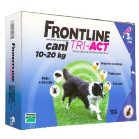 FrontLine Tri-act Cani 10-20kg 3 pipette da 2ml