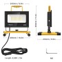Faro a Led 60 Watt 220V Luce Bianca 5000K Con Supporto Regolabile