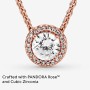 Pandora Collana con ciondolo Donna argento - 386240CZ-45