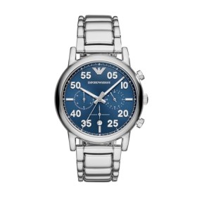 Emporio Armani Orologio Cronografo Quarzo Uomo con Cinturino in Acciaio Inox AR11132
