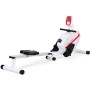 SportPlus Vogatore per Casa, Sistema Frenante Magnetico Silenzioso Esente da Manutenzione, Massa Volano di ca 8 kg, Computer di 