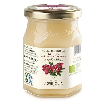 Agrisicilia Miele Di Sulla Da Agricoltura Biologica - 300 g