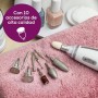 Beurer MP 62 Set Professionale per manicure e pedicure, con LED, 10 accessori inclusi, Bianco