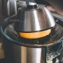 Ufesa EX4950 Spremiagrumi, 600W, Versamento continuo, Salvagoccia, Doppio cono, Filtro in acciaio inox, Braccio per facile estra