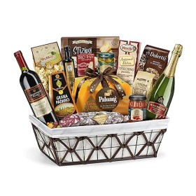 Cesto Natalizio Regalidea - Gourmet in Tavola - 16 pezzi