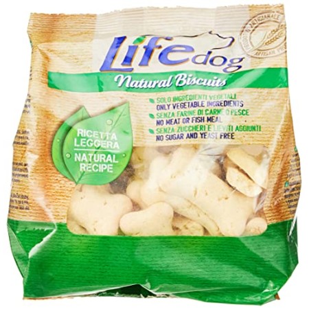 Life Dog 60002 Biscotti Ossi, 500 Grammi