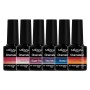 MEANAIL Smalto Semipermanente • Smalto Termico Cambia Colore UV Gel • Trio Chameleon 3 Colori : Rosa, Blu e Viola • Semi P
