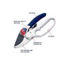Spear & Jackson 6358RS Forbici da Potatura a Incudine, con Cricchetto e Manico Inferiore ad Anello, Gamma Razorsharp