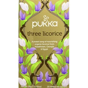 Pukka Three Licorice, Tisana, 20 Filtri