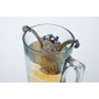 Kitchen Craft Le'Xpress - Diffusore per tè, a Forma di Scimmia, in Acciaio Inox
