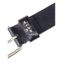 Levi's LEVIS FOOTWEAR AND ACCESSORIES Calypso Cintura, Nero (Regular Black 59), 90 Donna