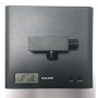 Kit Doccia Quadro NERO Soffione Braccio Presa Acqua Doccetta Laccio Pvc Bagno