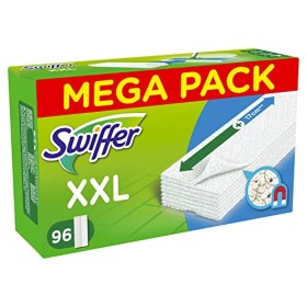 Swiffer XXL Panni di Ricambio per Scopa, per Catturare e Intrappolare la Polvere, 6 x 16 ( 96 Pezzi )
