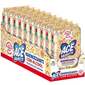 Ace Salviette Igienizzanti Sgrassanti, 400 salviette