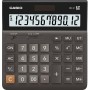 CASIO DH-12BK calcolatrice da tavolo - Display a 12 cifre, selettore di arrotondamento, gran totale