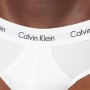 Calvin Klein 3P Hip Brief Intimo, Multicolore (Black White & Grey), Medium (Pacco da 3) Uomo