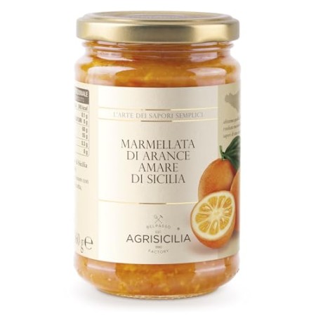Agrisicilia Marmellata di Arance Amare di Sicilia - 360 g