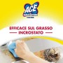 ACE Spray Sgrassatore Cucina + Ricarica, Senza Candeggina, Bipacco 2 x 800 ml, Cartone da 3 Bipacchi
