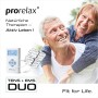 prorelax TENS+EMS Duo - Dispositivo elettrostimolatore, 2 terapie con un dispositivo