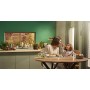 Philips HR2345/29 Viva Collection Pastamaker - Macchina con 4 trafile per preparare da zero pasta e spaghetti, 150 W, Nero