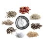 Rommelsbacher EKM 100 Macinacaffè Elettrico con Lama a percussione, Acciaio Inox, Argento, 9.5 cm