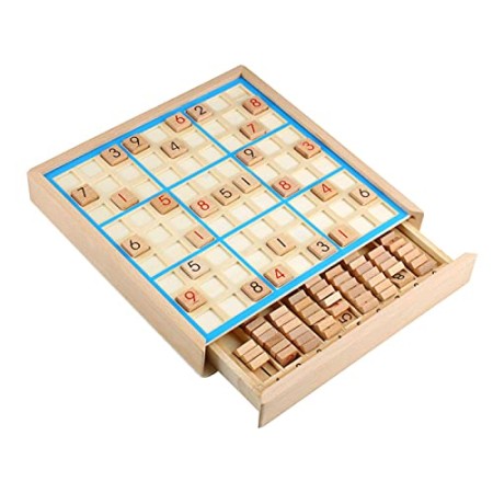 Larcele Sudoku Legno Giochi da Tavolo Puzzle Giochi di Numeri sd-02