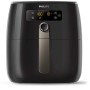 Philips Friggitrice HD9741/10 Airfryer Low-Oil e Multicooker con Tecnologia TwinTurboStar, 1500 W, 0.8 kg, Nero