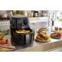 Philips Friggitrice HD9741/10 Airfryer Low-Oil e Multicooker con Tecnologia TwinTurboStar, 1500 W, 0.8 kg, Nero