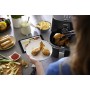 Philips Friggitrice HD9741/10 Airfryer Low-Oil e Multicooker con Tecnologia TwinTurboStar, 1500 W, 0.8 kg, Nero