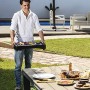 Cecotec Barbecue elettrica PerfectCountry BBQ con Potenza di 2000 W e Rivestimento RockStone (con Gambe)