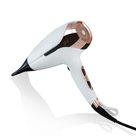 ghd Helios asciugacapelli professionale con Tecnologia Aeroprecis, bianco, asciugatura più rapida e ultra potente