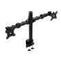 AmazonBasics - Supporto per monitor singolo, in acciaio, con staffa a braccio con altezza regolabile, rotazione di 360 gradi, in
