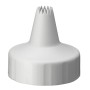 Kaiser 769066 Siringa da pasticciere in plastica, utilizzabile con una mano sola, 7 beccucci