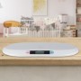 little Choice Bilancia Digitale per Bimbi, per Neonati Fino a 20 kg, Anche per Piccoli Animali Batterie Incluse, Bianco