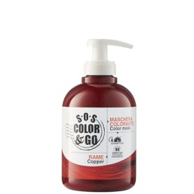 S.O.S COLOR & GO Maschera Colorante Riflesssante e ravvivante Rame 300 ml