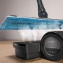 Polti Moppy Black Premium Lavapavimenti a Vapore Cordless, Extra Dotazione Panni, per Tutti i Pavimenti e Le Superfici Verticali