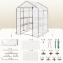 Sekey Serra da Giardino con 10 Ripiani Misura 143 x 143 x H 195 cm Giardino Orto Pomodori