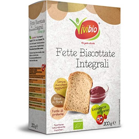 Vivibio Fette Biscottate Integrali - 200 g