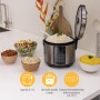 Tristar RK-6132 Multicooker e Cuociriso, 500 W, 1.5 Litri, Acciaio Inossidabile, Argento