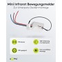 Goobay 96006 Rilevatore di Movimento a Infrarossi, Bianco
