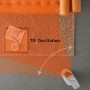 AmazonBasics - Stufetta oscillante a torre, ECO, 2 velocità, 3 impostazioni di riscaldamento, con timer e telecomando, 2200 W