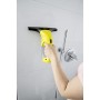 Kärcher WV 1 Plus - Aspiragocce a Batteria, Capacità Serbatoio 100 ml, Resa per Carica 18 Finestre, Ampiezza di Lavoro 250 cm,